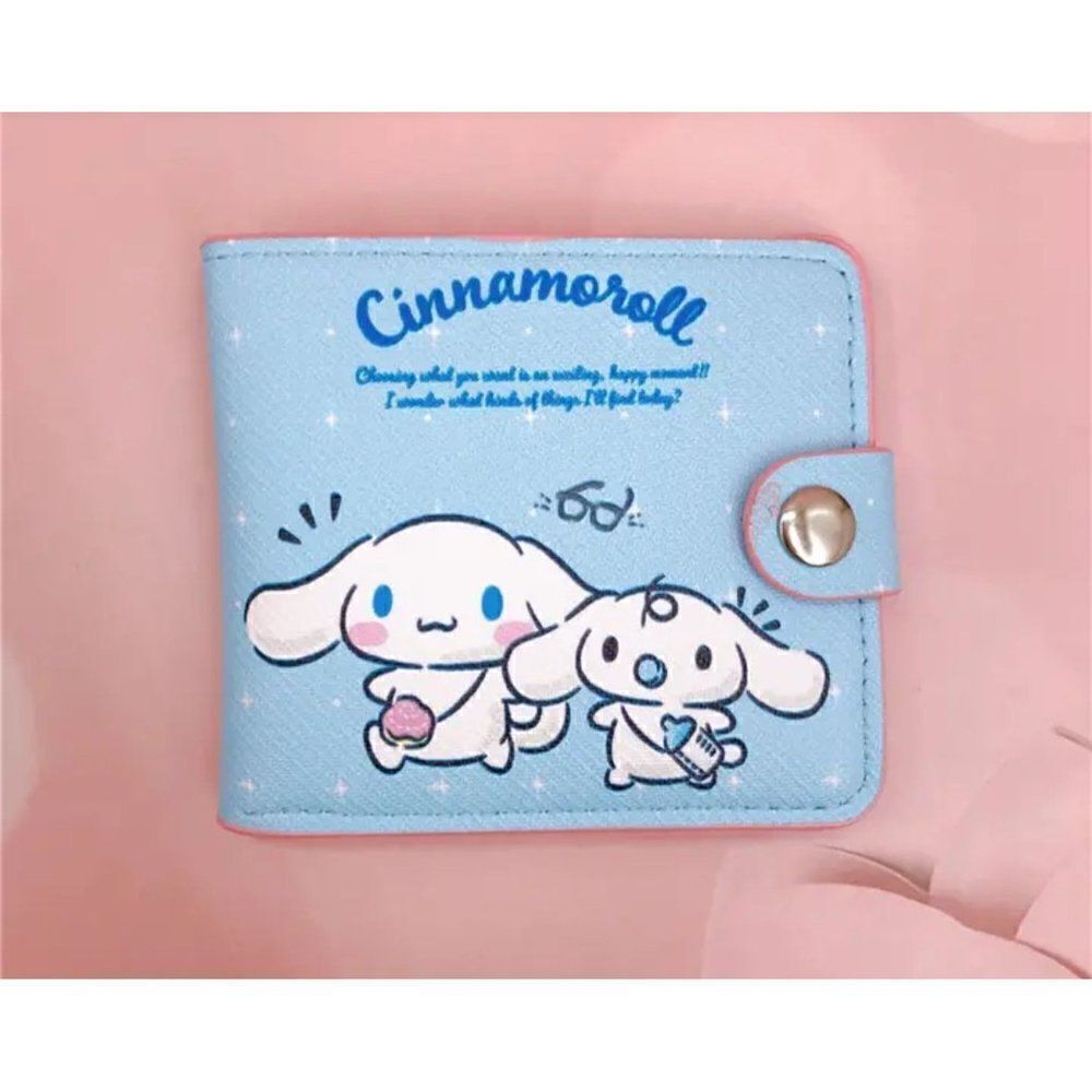 New! Cute Cinnamoroll Coin Purse Wallet Kawaii